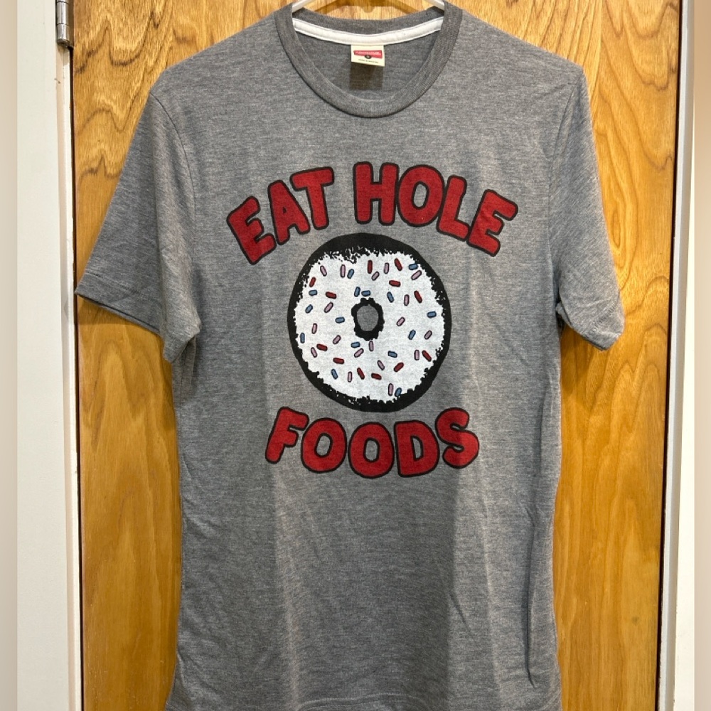 Homage “Eat Hole Foods” Donut Tee